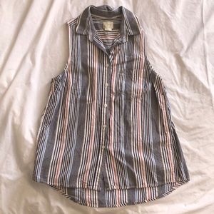 Obey Collard Tank Top